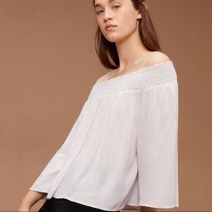 Aritzia blouse “Marcilly”